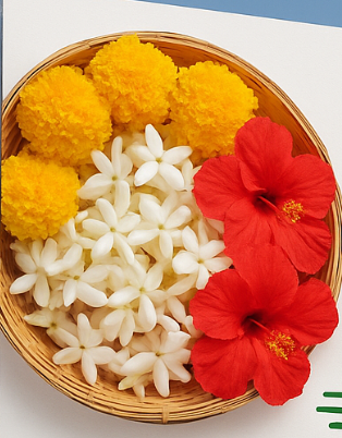 Monthly Flower Subscription (15 Rs)